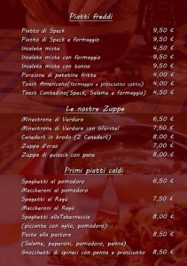Piatti freddi 